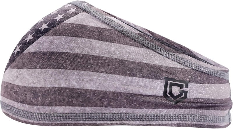 Gridiron Gladiator Football Bandana - Skull Headwrap, Sports Head Wrap for Men's Workout - Image 1